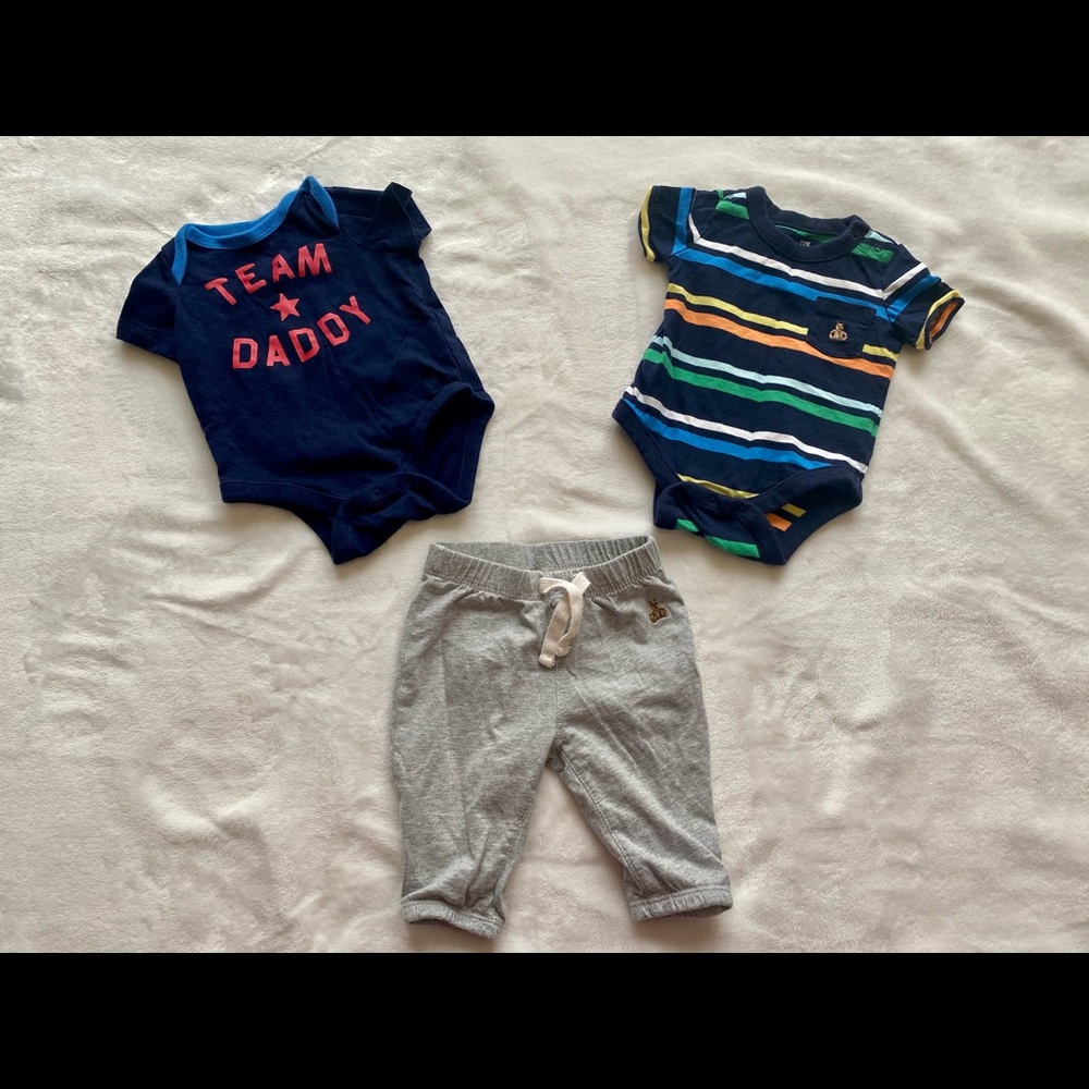Baby Gap Bodysuits & Pant Bundle